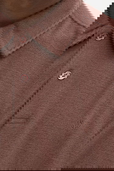 Polo skjorte Samsoe Samsoe Samsoe Samsoe SAKVISTBRO Polo Shirt Brun | M10000053, 3