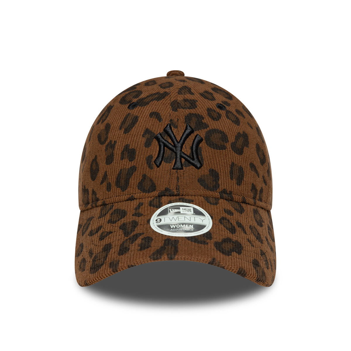 Kasket New Era Leopard Cord 9TWENTY NY Yankees Adjustable Cap Brun | 60691324, 1