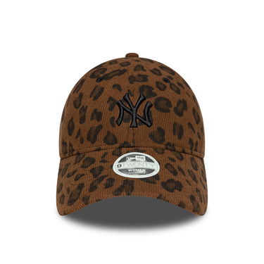 Kasket New Era Leopard Cord 9TWENTY NY Yankees Adjustable Cap Brun | 60691324, 1