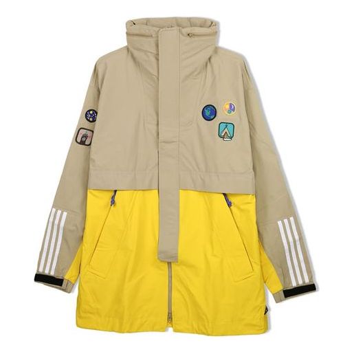 Parka adidas Originals Pharrell Hu Crossover H 3L Jacket Flerfarvet | CE9491