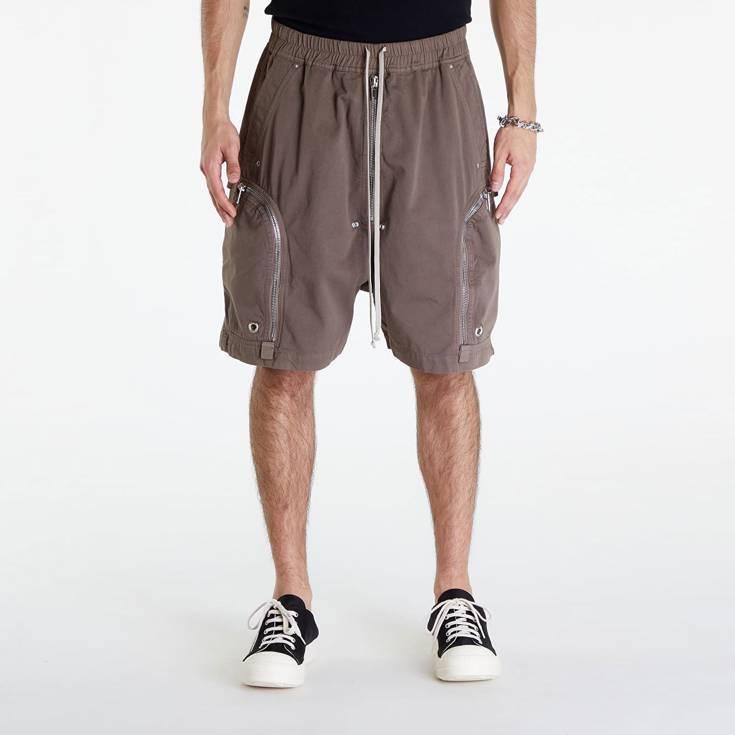 Shorts Rick Owens DRKSHDW Bauhaus Shorts Dust Brun | DU01D1389 TW 34, 0