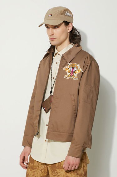Jakke BBC IceCream ICECREAM Tiger Work Oversize Jacket Brun | IC24203, 0