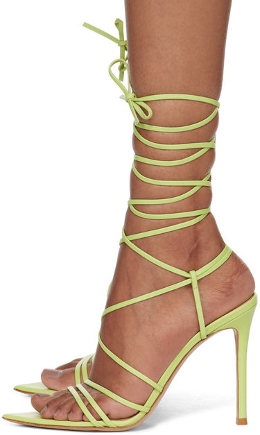 Tilbehør Gianvito Rossi Gianvito Rossi Wrap Tie-Up Heels Grøn | G32323.15RIC.NAP, 2