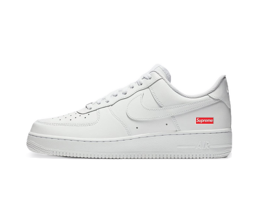 Lifestyle Nike Supreme x Air Force 1 Low "Box Logo - White" Hvid | CU9225-100