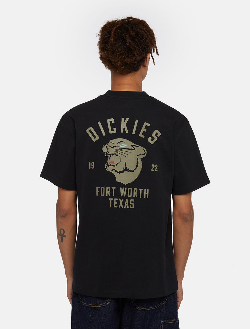 T-shirt Dickies Panther Sort | 0A4Z4I