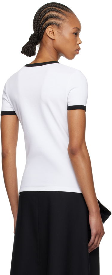 T-shirt KENZO Kenzo Paris 'Boke Flower 2.0' Embroidered Rib T-Shirt Hvid | FF52TS1564SJ, 2