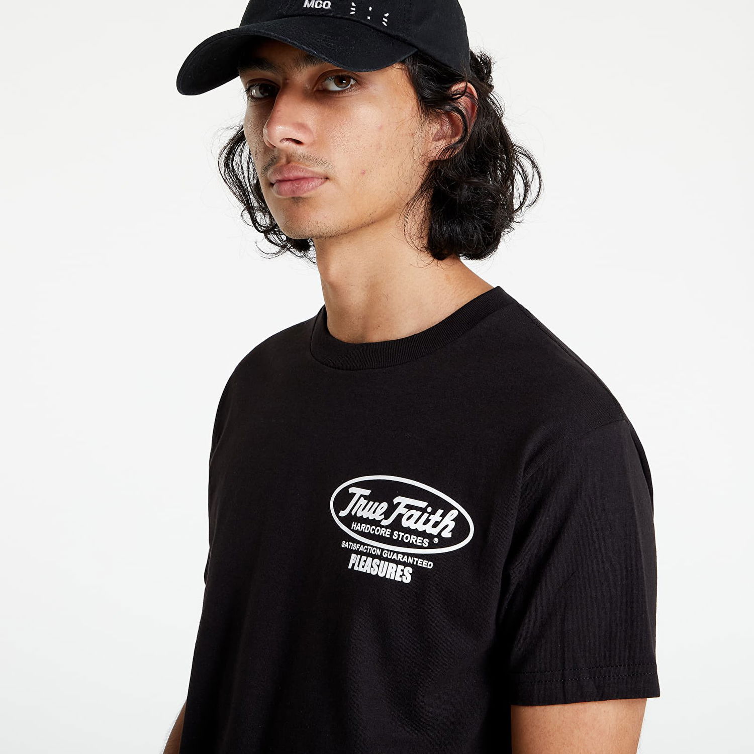T-shirt Pleasures Faith T-Shirt Sort | P22F058 BLACK, 0