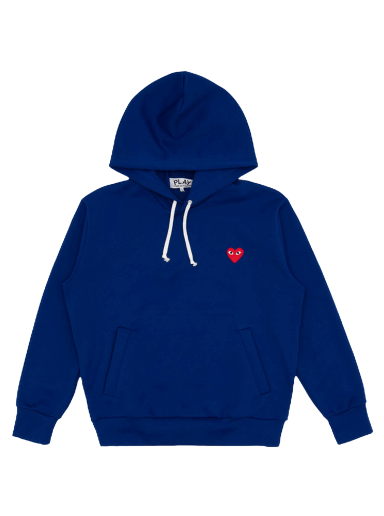 Sweatshirt Comme des Garçons Play Hoodie Mørkeblå | AZ T174 051 2