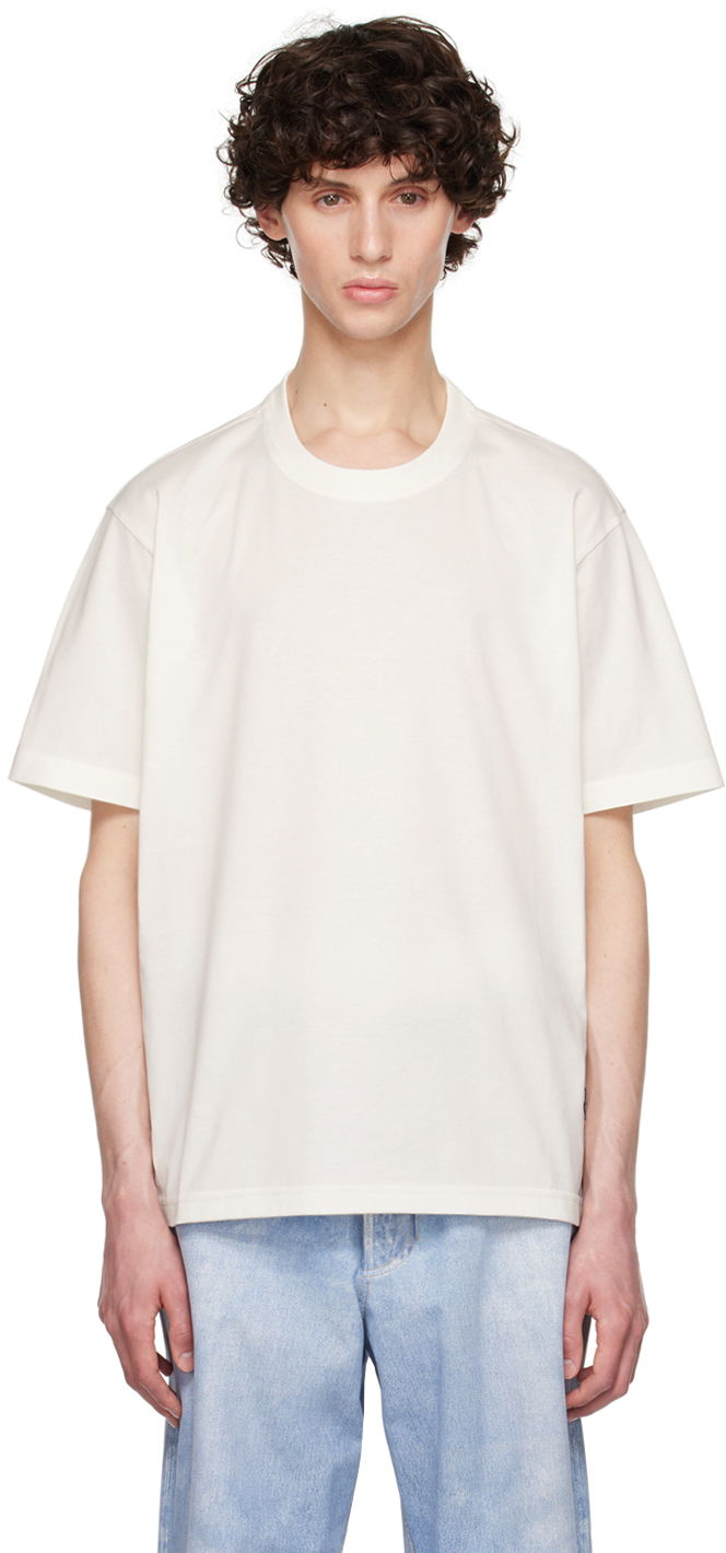 T-shirt Bottega Veneta T-Shirt Light Hvid | 796216 V4DE0 9071