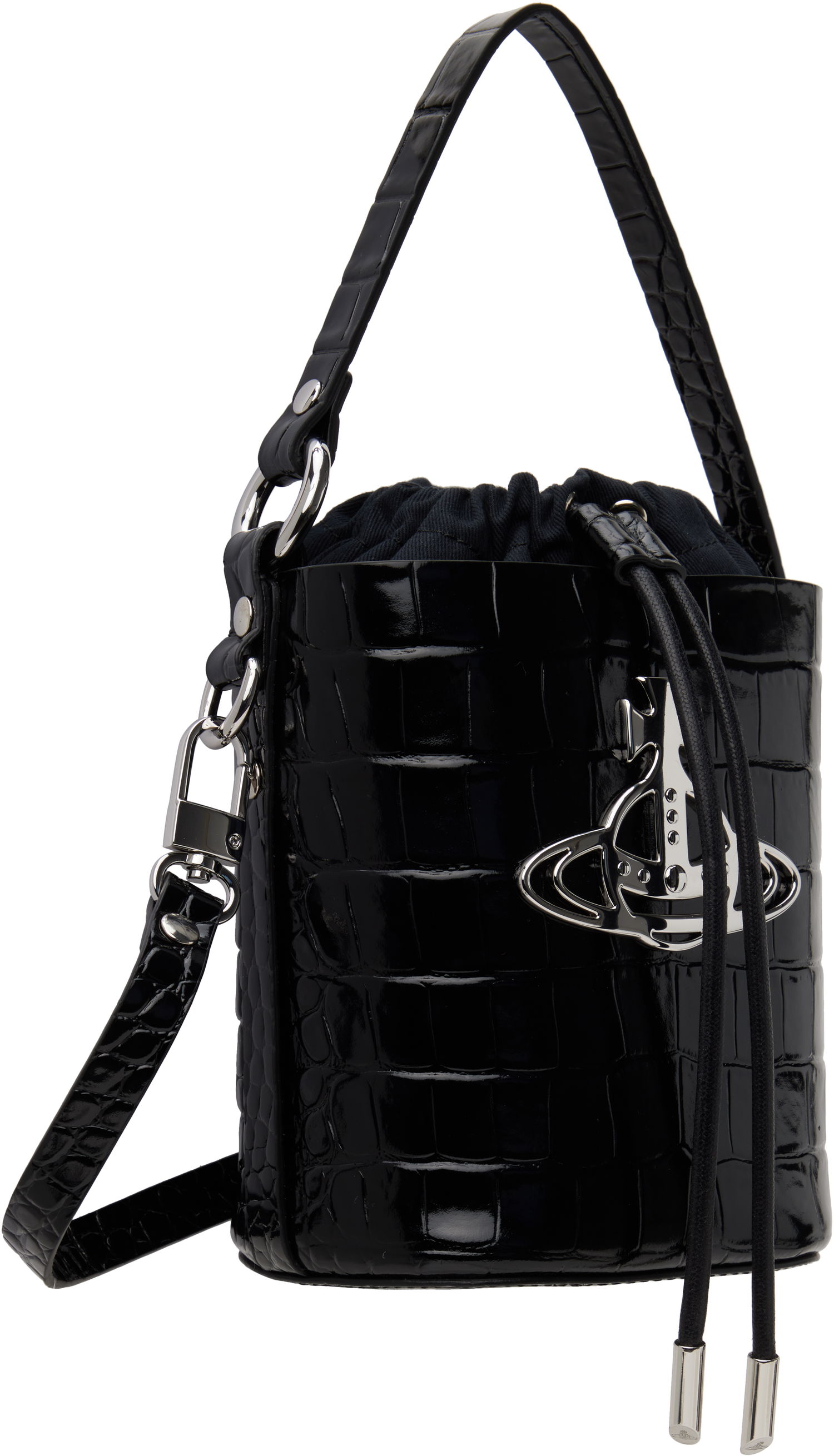 Håndtaske Vivienne Westwood Vivienne Westwood Daisy Drawstring Bucket Bag Sort | 4C030005W-L0099-, 1
