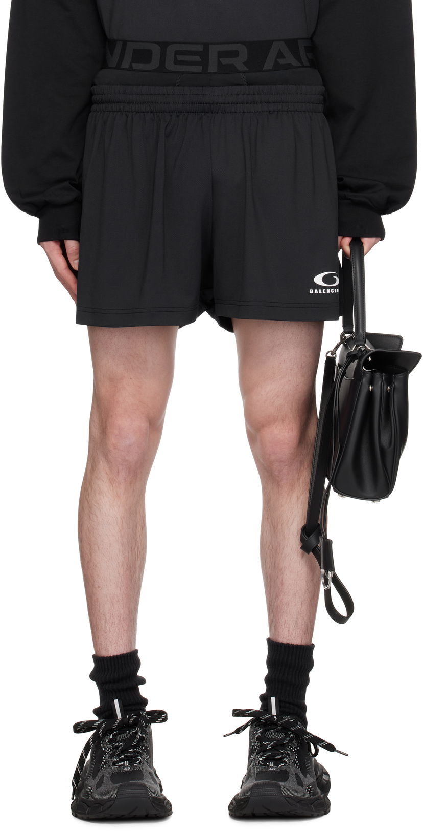Shorts Balenciaga Under Armour Edition Running Shorts Sort | 815709TRVY1