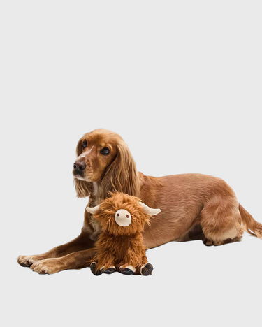 Spil Barbour Highland Cow Plush Toy Brun | DAC0114BR11, 1