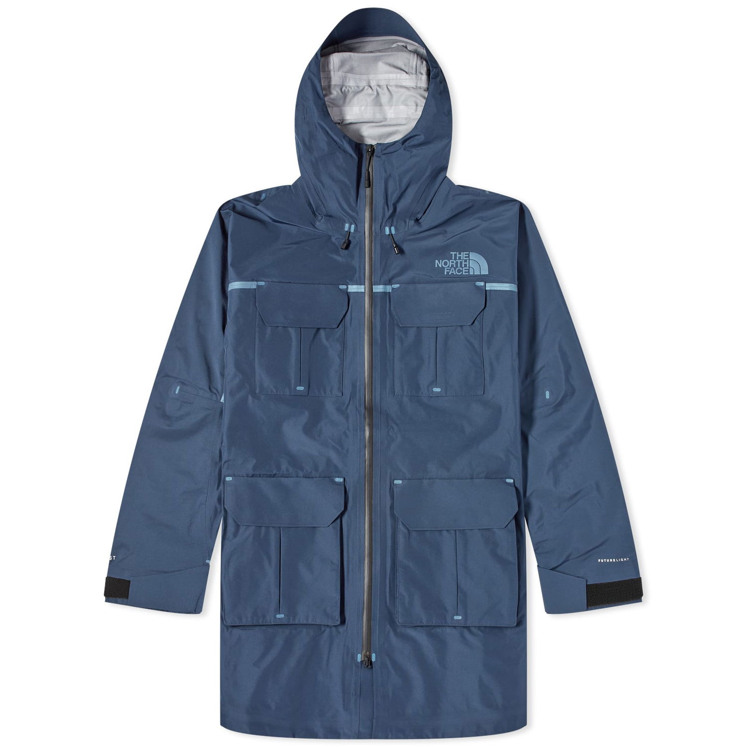 Frakker The North Face Men's Remastered Futurelight Mountain Parka Summit Navy/Silver Mørkeblå | NF0A832QO6Q, 0