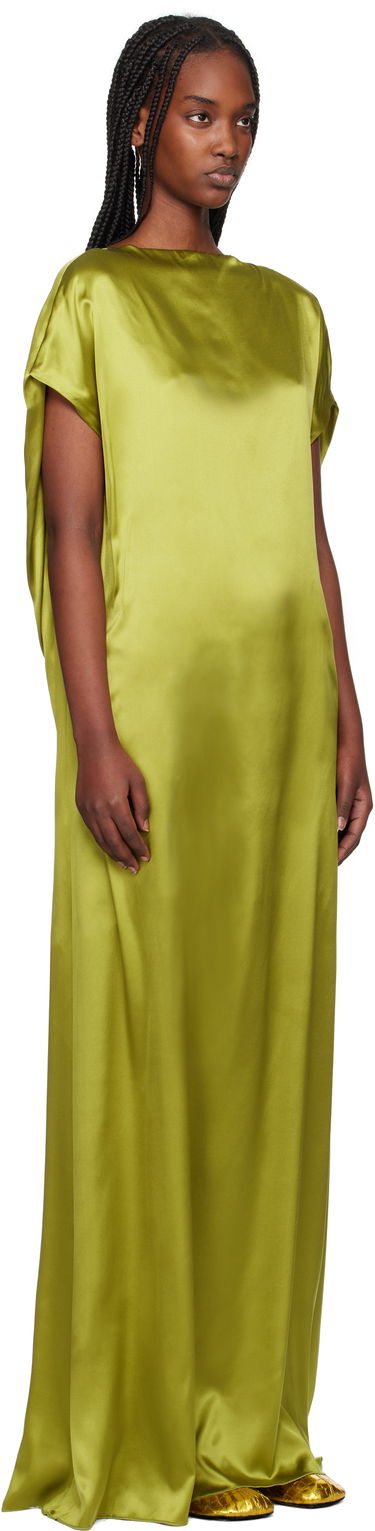 Kjole Dries Van Noten Dries Van Noten Silk Floor Length Dress Grøn | 251-011035-1032, 1