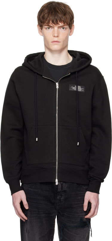 Sweatshirt AMIRI AMIRI 'Amiri Spirit' Zip Hoodie Sort | AMJYHD1118, 0