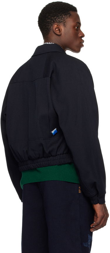 Bomberjakke ADER ERROR Press-Stud Jacket Mørkeblå | BN01SSJK0810BK, 2