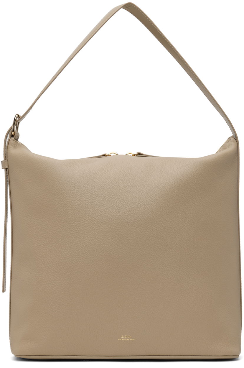 Tøj A.P.C. Beige Vera Tote Beige | PXBVS-F61902
