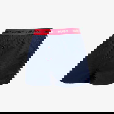 Boksere BOSS HUGO BOSS Woven Boxer Shorts, 3-Pack Blå | 50532565-974, 1