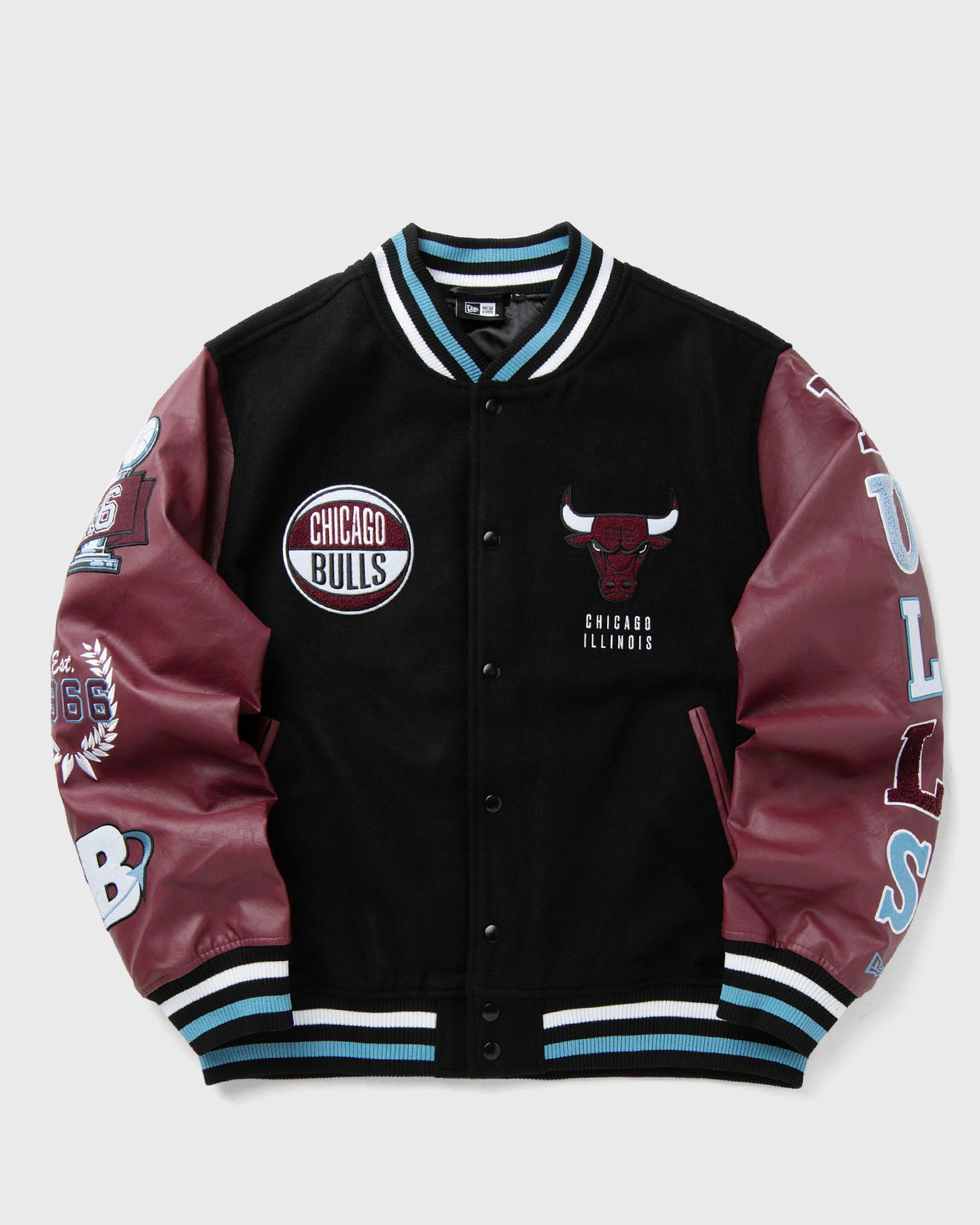 Bomberjakke New Era Chicago Bulls Varsity Jacket Bourgogne | 60684336, 0