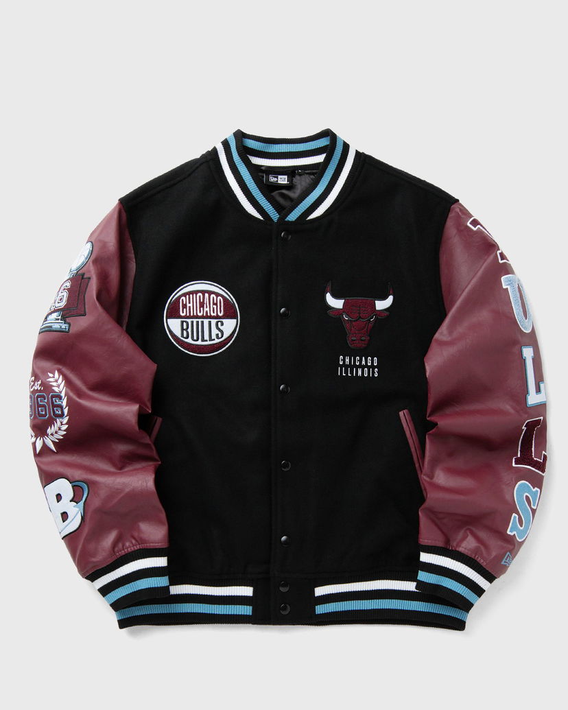 Bomberjakke New Era Chicago Bulls Varsity Jacket Sort | 60684336