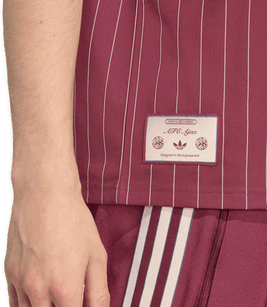 Jersey adidas Performance Ajax Amsterdam Terrace Icons Soccer Jersey Bourgogne | JM7348, 2