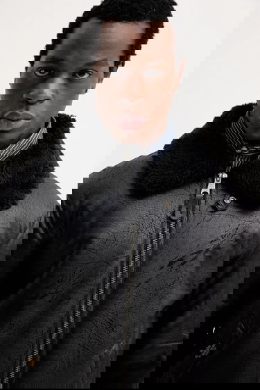 Jakke Alpha Industries Alpha Industries B-3 Shearling Jacket Sort | 143106.515, 3