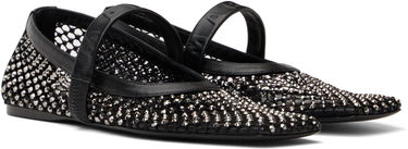 Sneakers og sko Marni Marni Mesh Mary Jane Ballerina Flats Sort | MJMS007700 P6394, 3