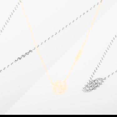 Halskæde GUESS "Life In 4G” Necklace Metalisk | JUBN02141JW, 1