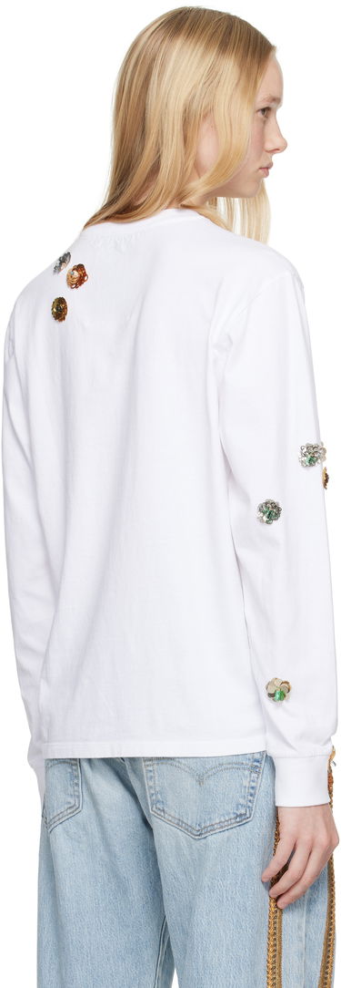 Sweater Coperni Coperni Disney Mickey Long Sleeve T-Shirt Hvid | DJS157SFF5037, 2