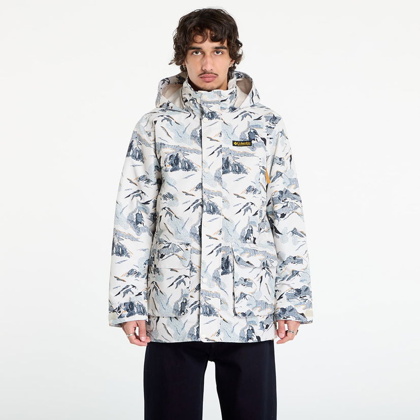 Bomberjakke Columbia Columbia High Cascades™ Interchange Reversible Bomber Jacket Hvid | 2141471278
