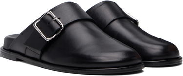 Tøj Aeyde Aeyde Finja Leather Slip-On Loafers Sort | A11-FL-FAER08FL154-SS25-800-001, 3