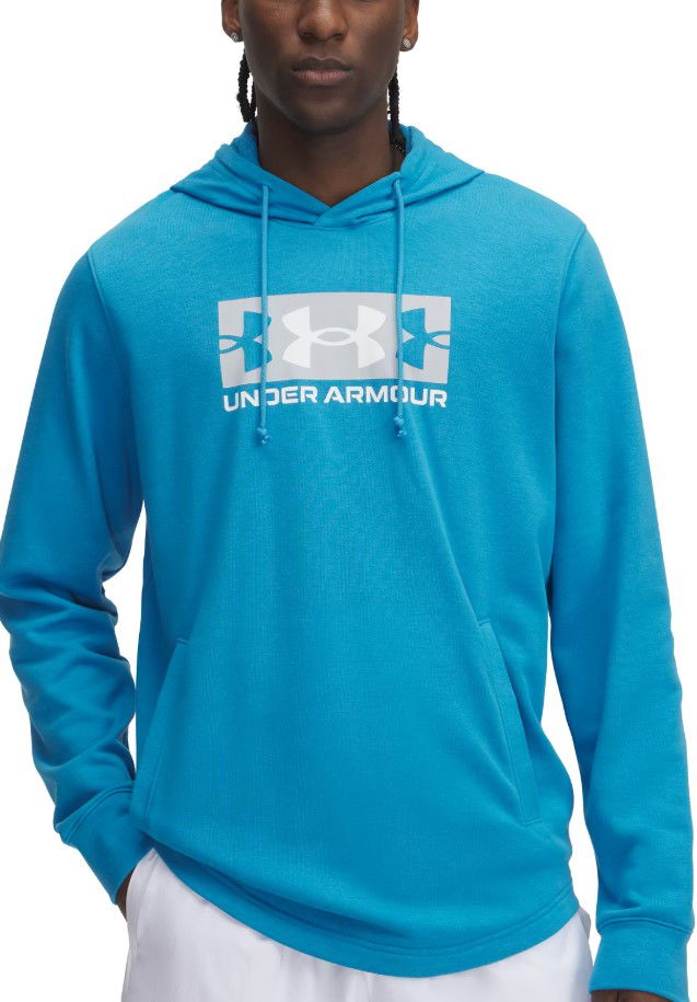 Sweatshirt Under Armour Under Armour Rival Terry Logo Hoodie Blå | 1390141-452