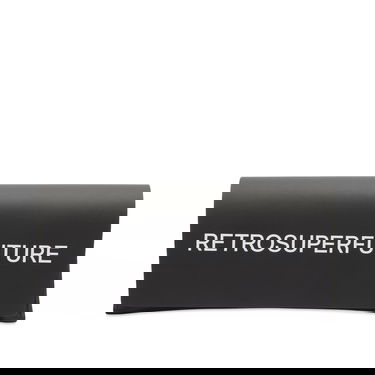 Solbriller RETROSUPERFUTURE Troll Rectangular Frame Sunglasses Sort | 8059026147956, 4