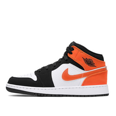 Sneakers og sko Jordan Air Jordan 1 Mid "Shattered Backboard" GS Orange | 554725-058, 4