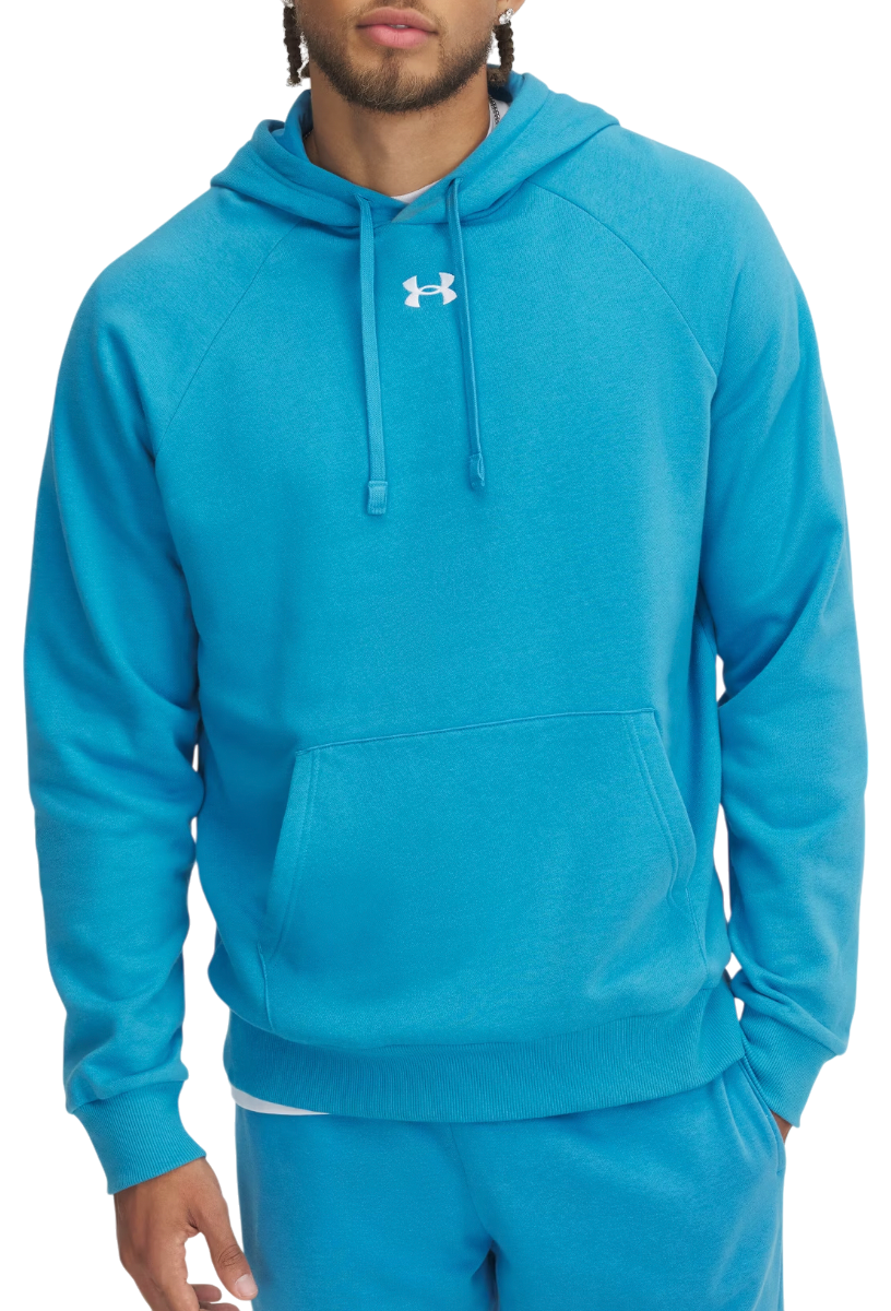 Sweatshirt Under Armour Under Armour Rival Fleece Hoodie Blå | 1379757-452