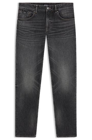 Jeans BOSS Maine Regular-Fit Comfort-Stretch Jeans Grå | 50544884, 0