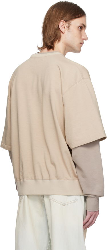 Sweater Ambush AMBUSH Layered Sweatshirt Beige | 12115331, 2
