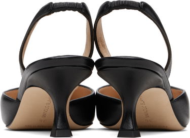 Smykker Manolo Blahnik Manolo Blahnik Carolyne Slingback Pumps Sort | 9XX-0478, 1