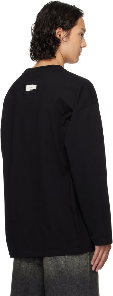 T-shirt Feng Chen Wang Feng Chen Wang Oversized 2in1 T-Shirt Sort | FMS19LS01B, 2