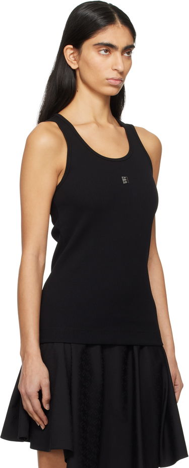 Tanktop Givenchy Ribbed Tank Top Sort | BW70CH3YHY001, 1
