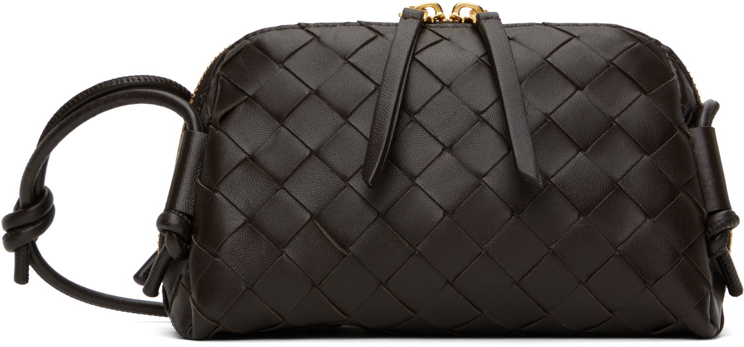 Skuldertaske Bottega Veneta Intrecciato Leather Shoulder Bag Sort | 794258 VCPP1, 0