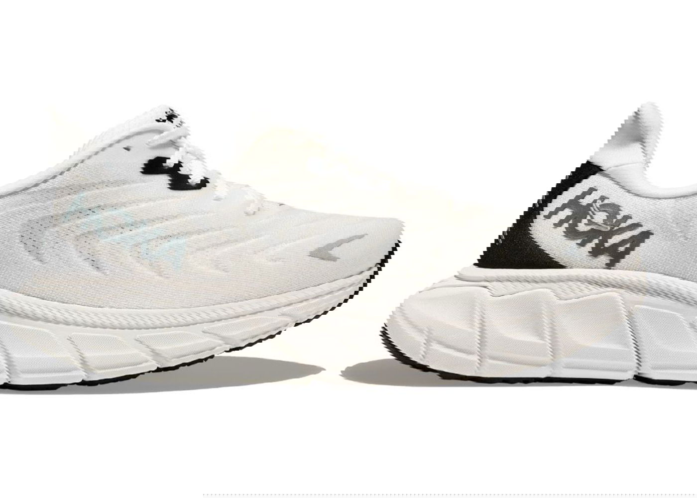 Sneakers og sko Hoka One One Arahi 6 Blanc De Blanc Steel Hvid | 1123194-BDBSW, 0