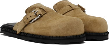 Tøj Moschino Moschino Suede Slip-on Loafers Beige | MA10152G1M ME0 10B, 3