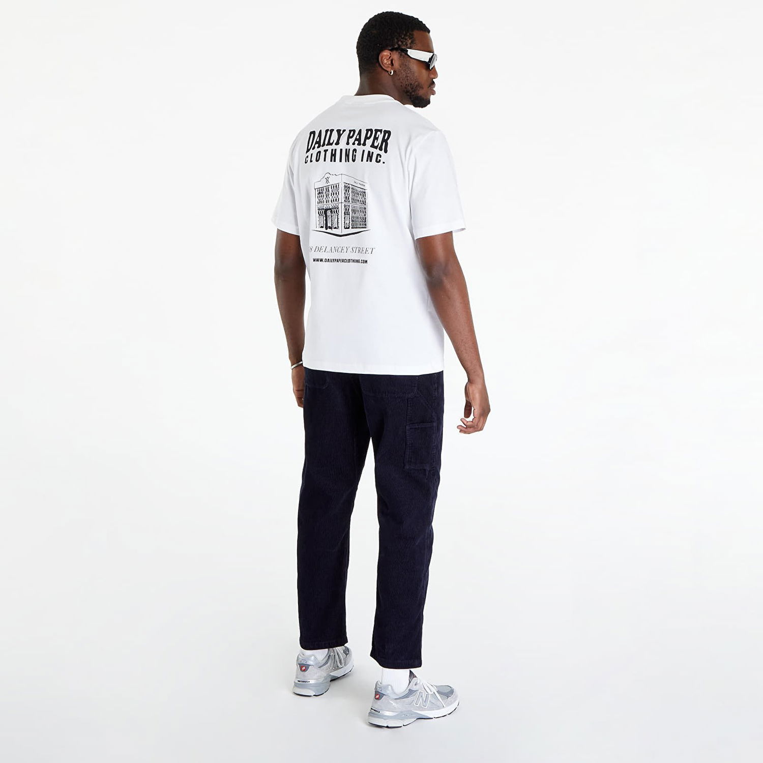 T-shirt DAILY PAPER Nedeem T-Shirt Hvid | 2221020, 1