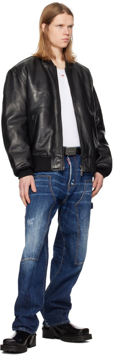 Bælter DSQUARED2 Dsquared2 City Nights Plaque Belt Sort | BEM0622_01500001_M802, 3