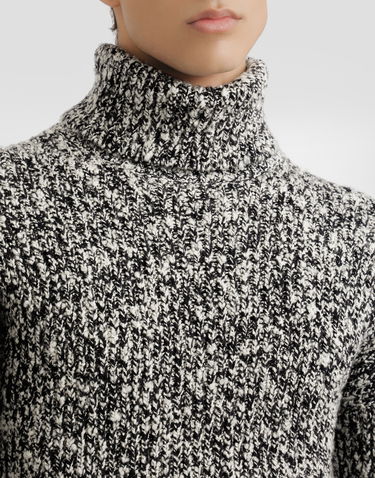 Sweater Dolce & Gabbana Dolce & Gabbana Wool Blend Turtleneck Flerfarvet | GXW37TJFMIKS0991, 3