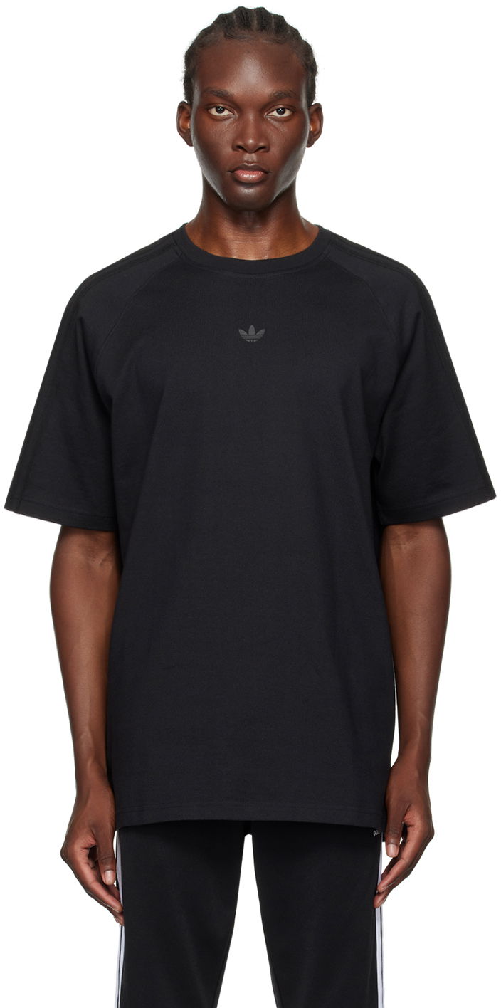 T-shirt adidas Originals Black Field Issue Essentials T-Shirt Sort | IW3486, 0