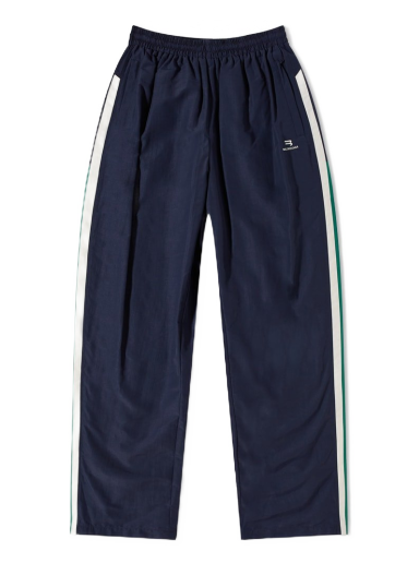 Bukser Balenciaga Logo Track Pant Ink Sort | 675491-TKO48-4063