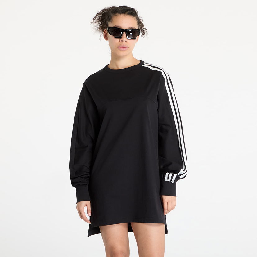 Kjole Y-3 Y-3 3-Stripes Long Sleeve Dress Sort | JN4987