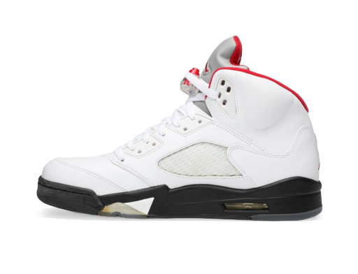 Sneakers og sko Jordan Air Jordan 5 Retro ''Fire Red'' 2013 Hvid | 136027-100
